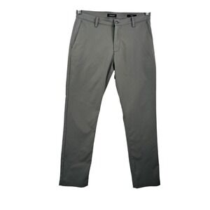 Proof Nomad Huckberry Straight Pants sz 34 Grey Technical Twill Performance